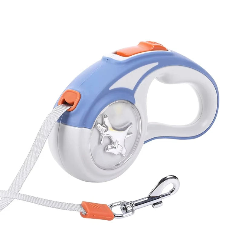 Automatic Extendable Smart Dog Leash With Plastic Body For Puppy